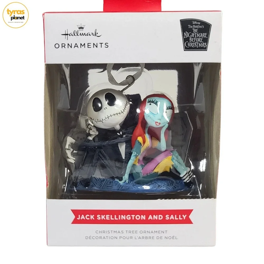 Hallmark Jack Skellington and Sally Nightmare Before Christmas Tree Ornament